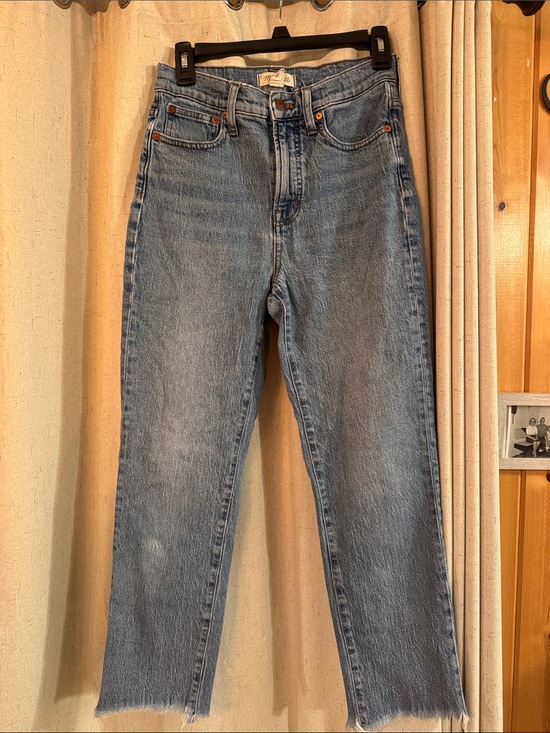 Madewell Denim - Madewell Light Blue Straight Leg Women's Jeans